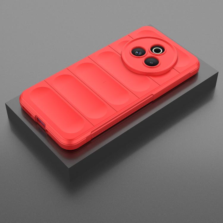 For Realme P3 Pro 5G Global Magic Shield TPU + Flannel Phone Case