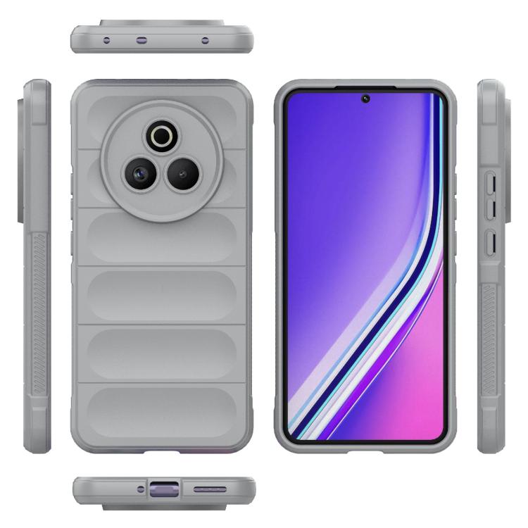 For Realme P3 Pro 5G Global Magic Shield TPU + Flannel Phone Case