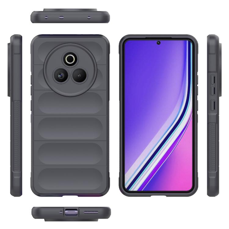 For Realme P3 Pro 5G Global Magic Shield TPU + Flannel Phone Case