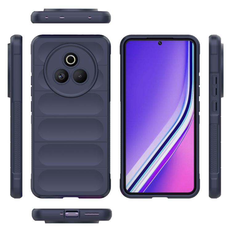 For Realme P3 Pro 5G Global Magic Shield TPU + Flannel Phone Case