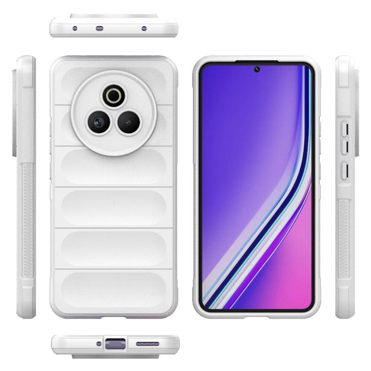 For Realme P3 Pro 5G Global Magic Shield TPU + Flannel Phone Case