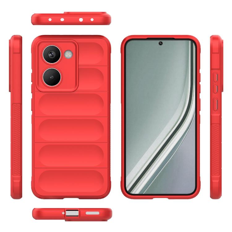 For Realme P3 Ultra 5G India Magic Shield TPU + Flannel Phone Case