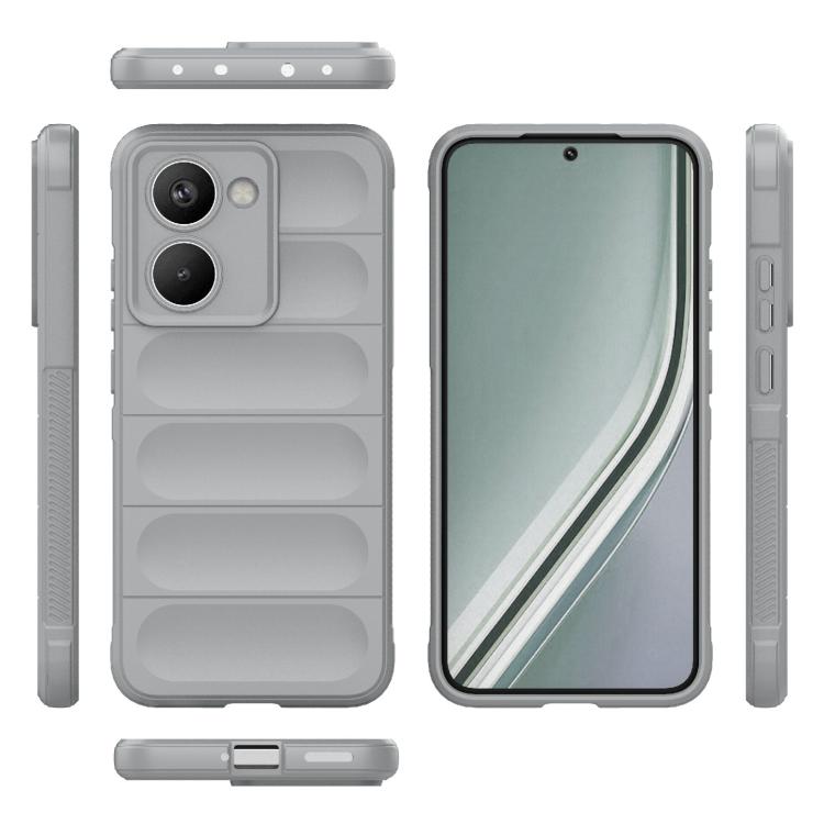 For Realme P3 Ultra 5G India Magic Shield TPU + Flannel Phone Case