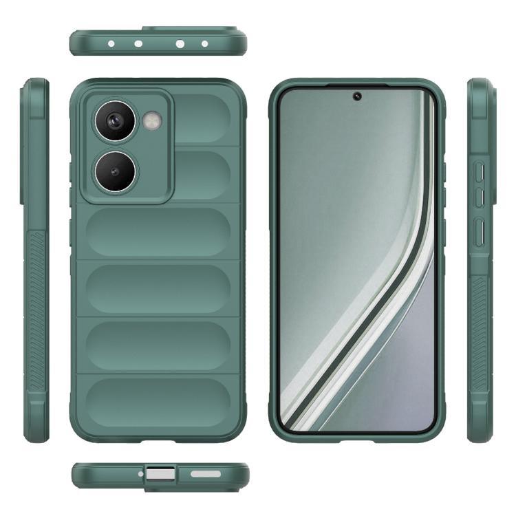 For Realme P3 Ultra 5G India Magic Shield TPU + Flannel Phone Case