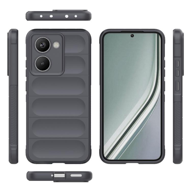 For Realme P3 Ultra 5G India Magic Shield TPU + Flannel Phone Case