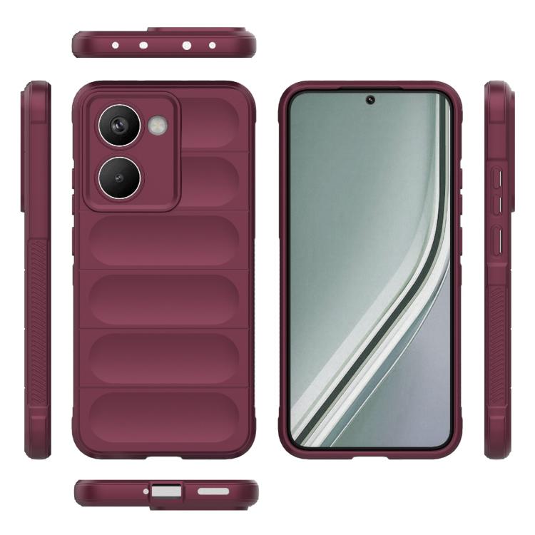 For Realme P3 Ultra 5G India Magic Shield TPU + Flannel Phone Case