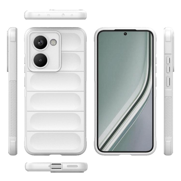 For Realme P3 Ultra 5G India Magic Shield TPU + Flannel Phone Case