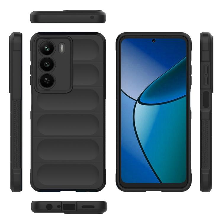 For Realme C73 5G Global / Narzo 80 Lite Magic Shield TPU + Flannel Phone Case