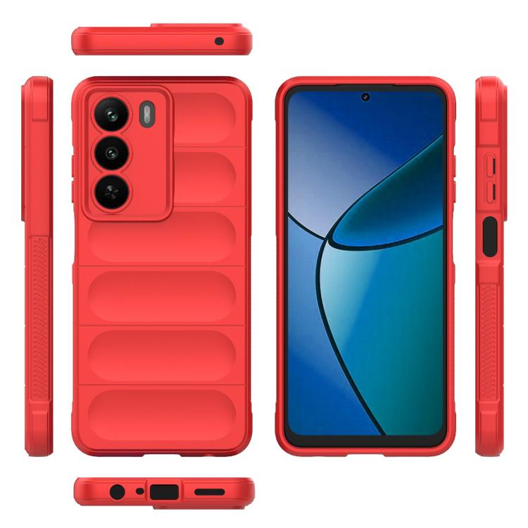For Realme C73 5G Global / Narzo 80 Lite Magic Shield TPU + Flannel Phone Case