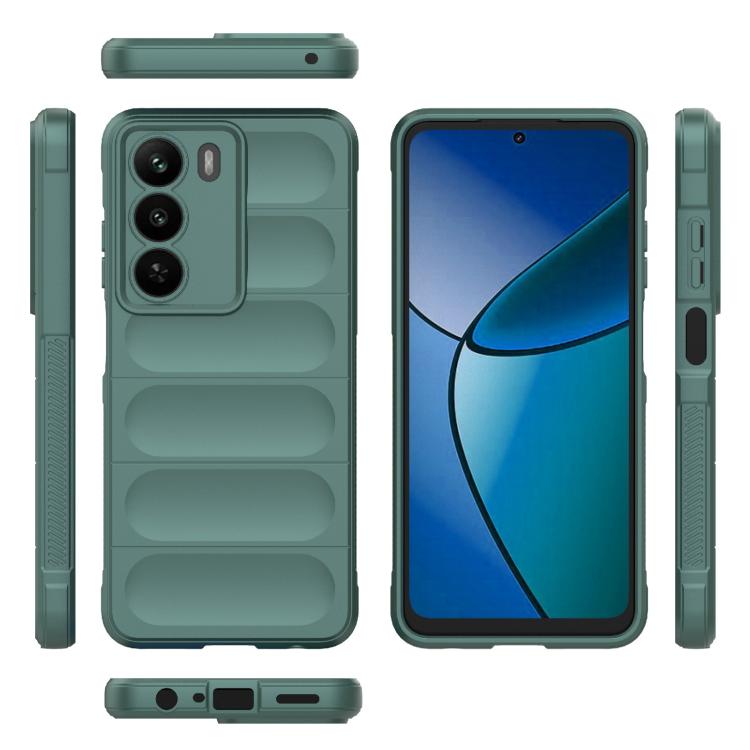 For Realme C73 5G Global / Narzo 80 Lite Magic Shield TPU + Flannel Phone Case