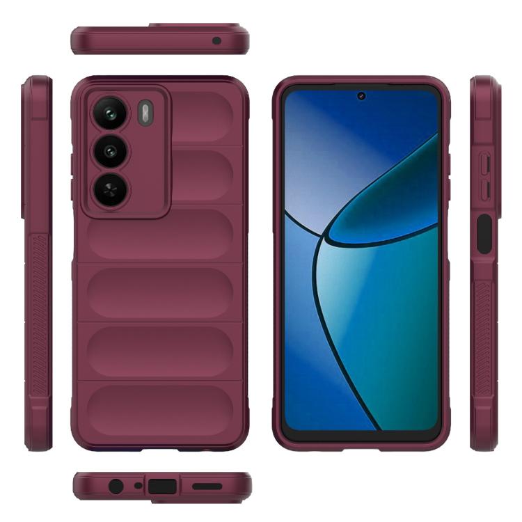 For Realme C73 5G Global / Narzo 80 Lite Magic Shield TPU + Flannel Phone Case