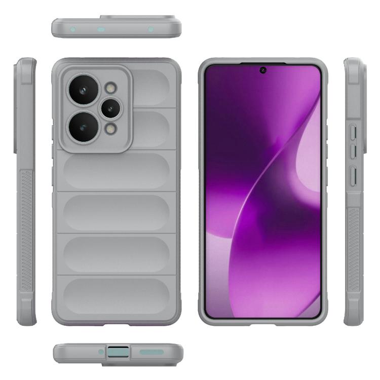 For Realme 15 Pro 5G Global Magic Shield TPU + Flannel Phone Case