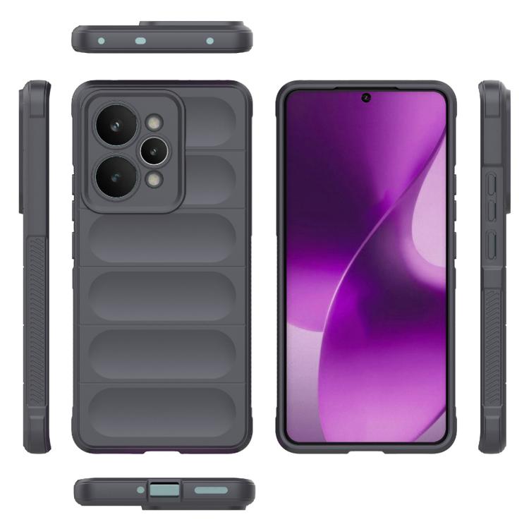 For Realme 15 Pro 5G Global Magic Shield TPU + Flannel Phone Case