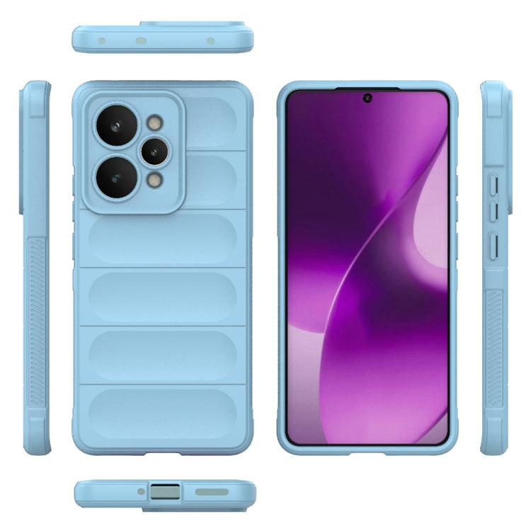 For Realme 15 Pro 5G Global Magic Shield TPU + Flannel Phone Case