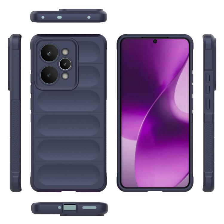 For Realme 15 Pro 5G Global Magic Shield TPU + Flannel Phone Case