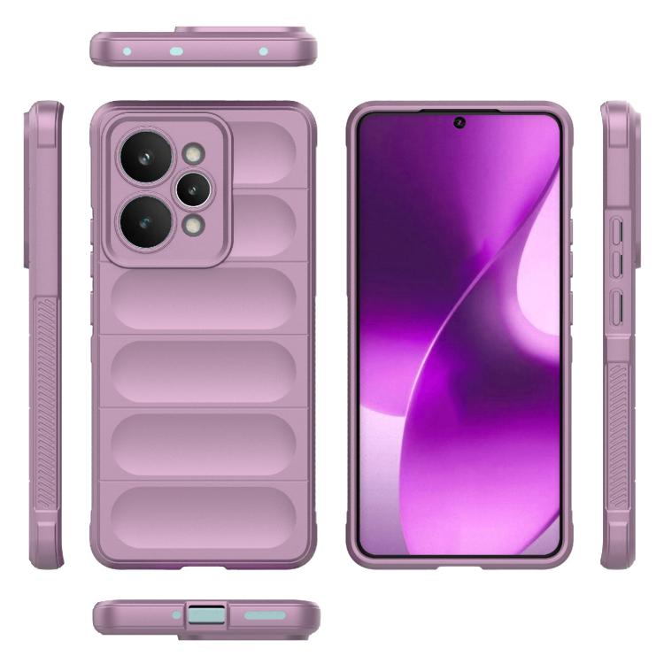 For Realme 15 Pro 5G Global Magic Shield TPU + Flannel Phone Case