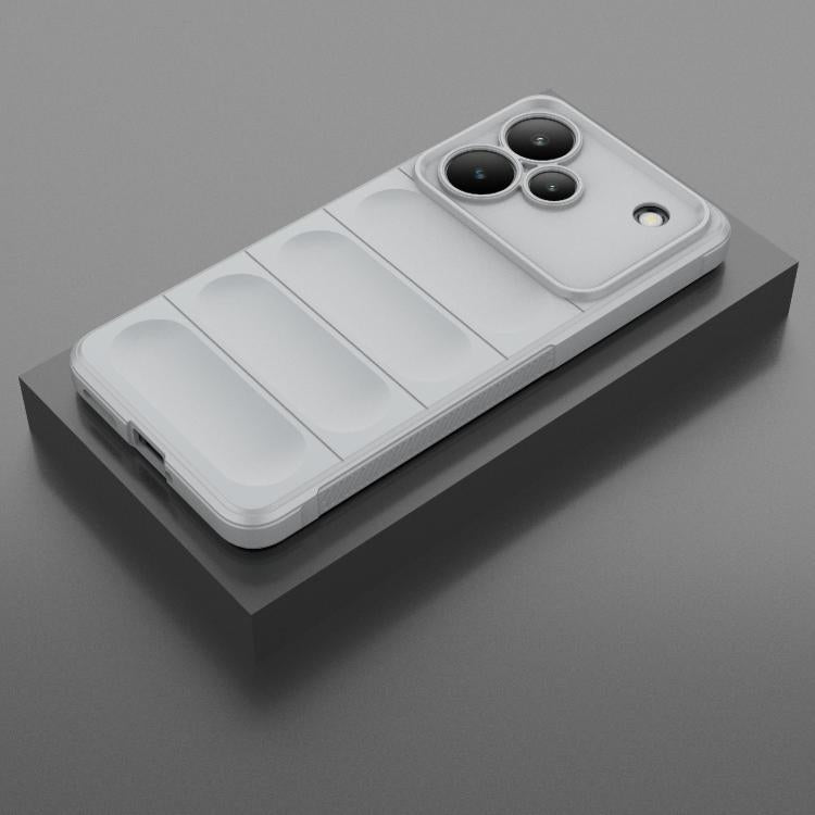 For Realme P4 5G India Magic Shield TPU + Flannel Phone Case
