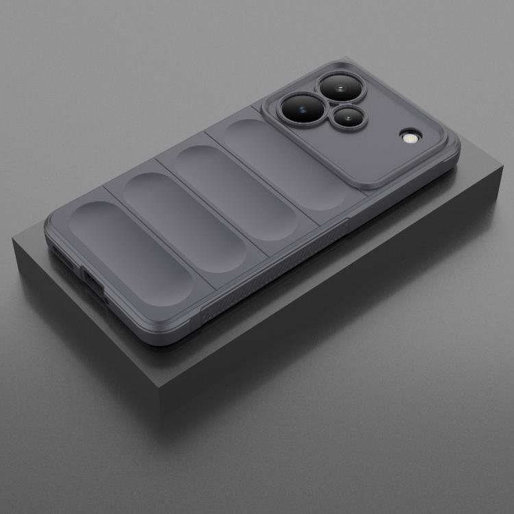 For Realme P4 5G India Magic Shield TPU + Flannel Phone Case