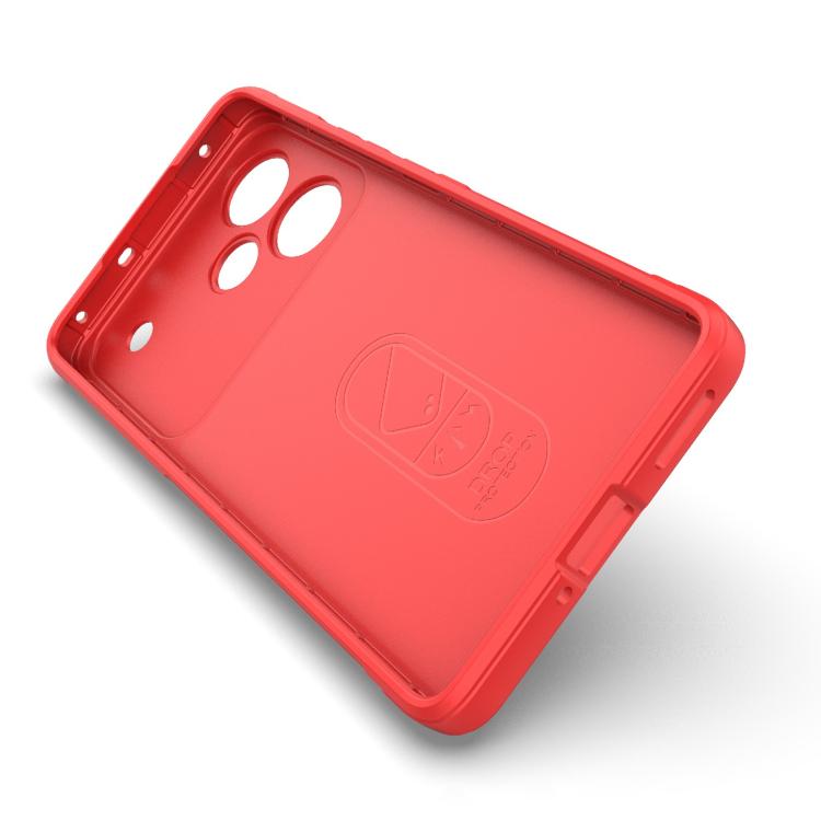 For Realme P4 Pro 5G India Magic Shield TPU + Flannel Phone Case