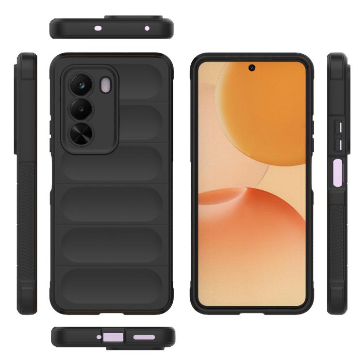 For Realme P4x 5G India Magic Shield TPU + Flannel Phone Case