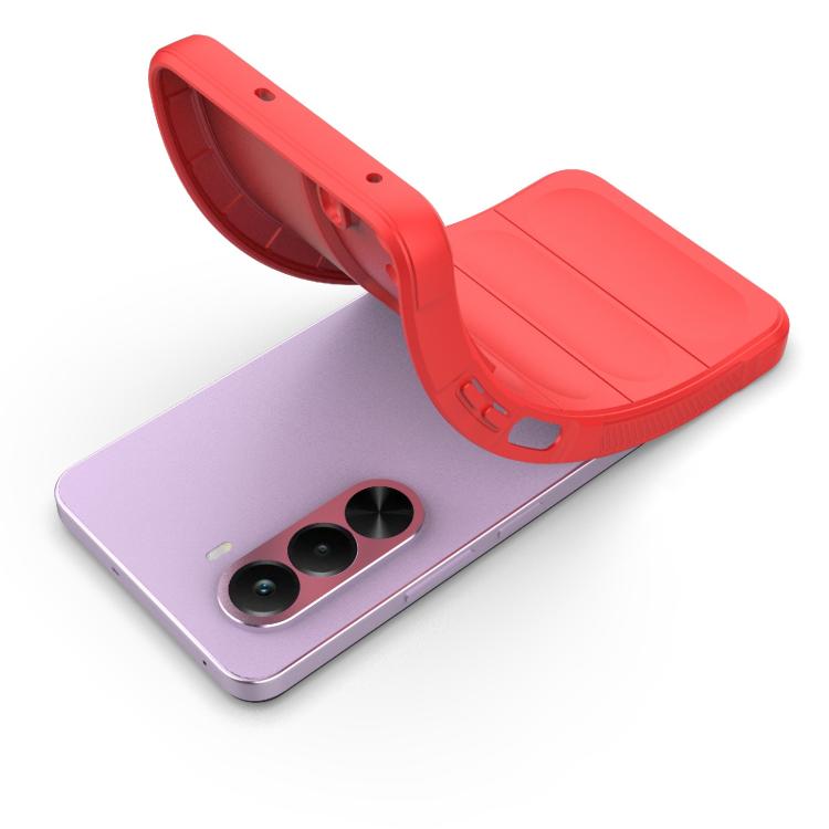 For Realme P4x 5G India Magic Shield TPU + Flannel Phone Case