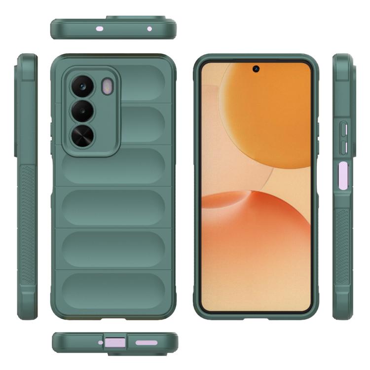 For Realme P4x 5G India Magic Shield TPU + Flannel Phone Case