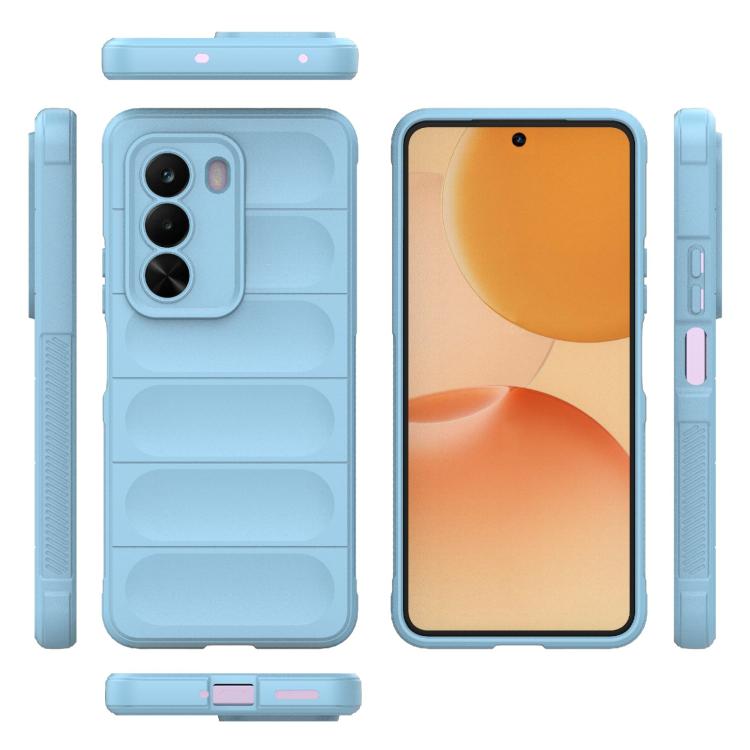 For Realme P4x 5G India Magic Shield TPU + Flannel Phone Case