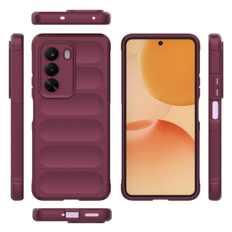 For Realme P4x 5G India Magic Shield TPU + Flannel Phone Case