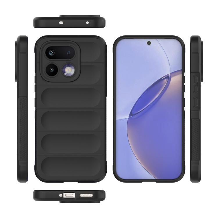 For Realme 16 Pro 5G Magic Shield TPU + Flannel Phone Case