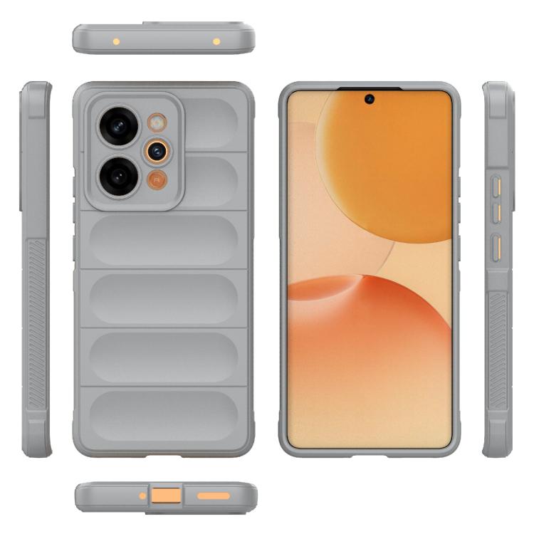 For Realme P4 Power 5G India Magic Shield TPU + Flannel Phone Case