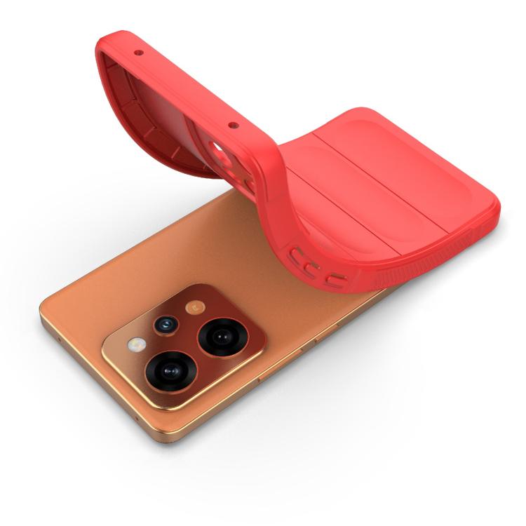 For Realme P4 Power 5G India Magic Shield TPU + Flannel Phone Case