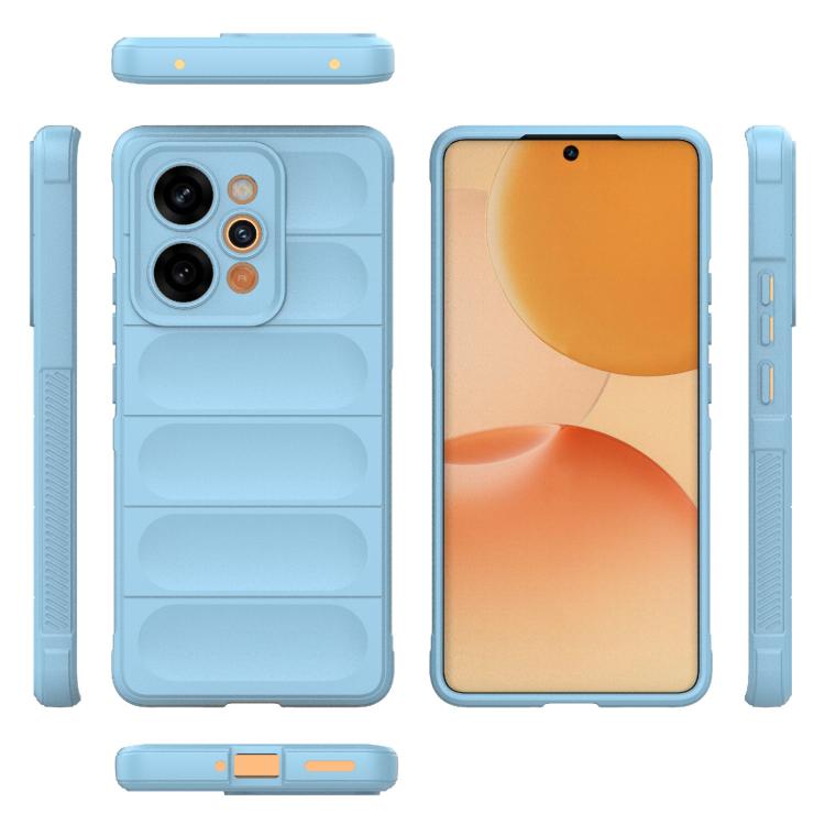 For Realme P4 Power 5G India Magic Shield TPU + Flannel Phone Case