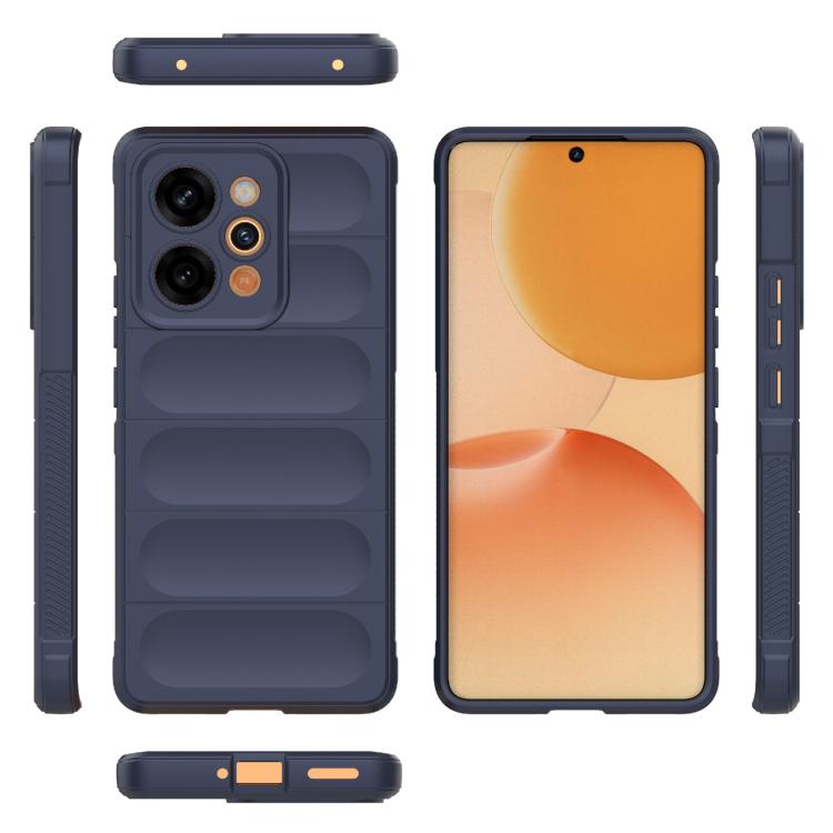 For Realme P4 Power 5G India Magic Shield TPU + Flannel Phone Case