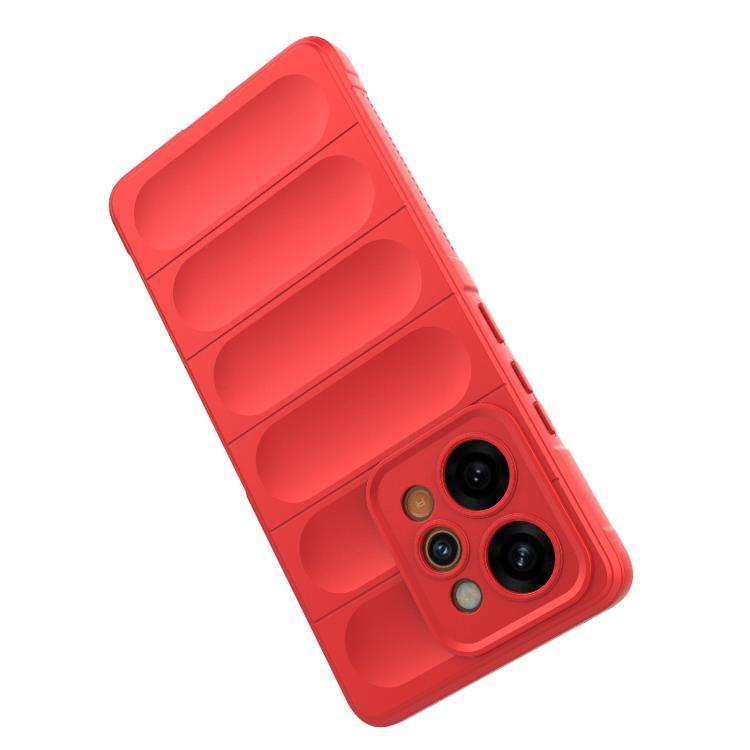 For Realme P4 Power 5G India Magic Shield TPU + Flannel Phone Case