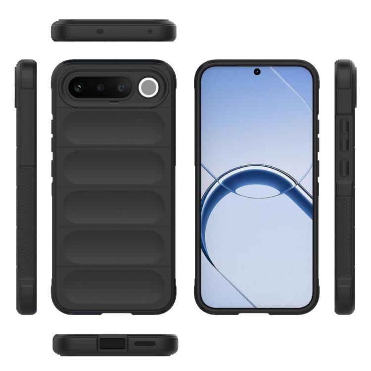 For Realme 16 5G Global Magic Shield TPU + Flannel Phone Case