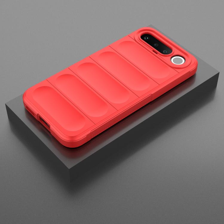 For Realme 16 5G Global Magic Shield TPU + Flannel Phone Case