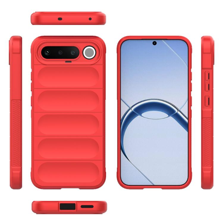 For Realme 16 5G Global Magic Shield TPU + Flannel Phone Case