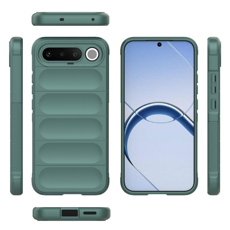For Realme 16 5G Global Magic Shield TPU + Flannel Phone Case