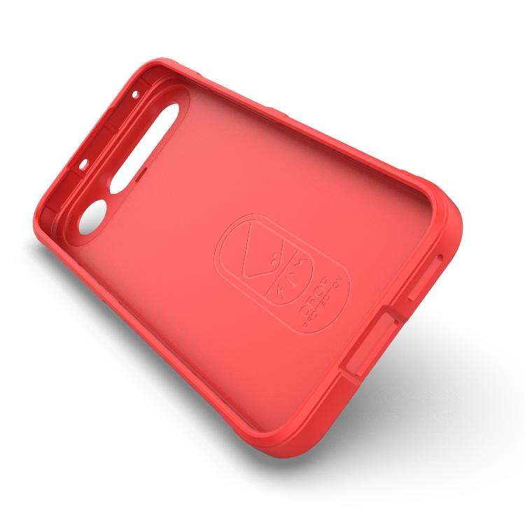 For Realme 16 5G Global Magic Shield TPU + Flannel Phone Case