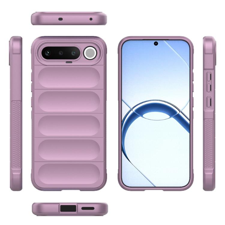 For Realme 16 5G Global Magic Shield TPU + Flannel Phone Case