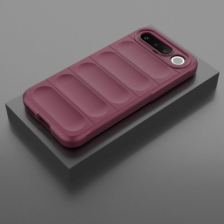 For Realme 16 5G Global Magic Shield TPU + Flannel Phone Case