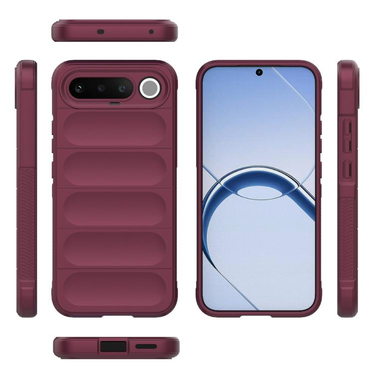 For Realme 16 5G Global Magic Shield TPU + Flannel Phone Case