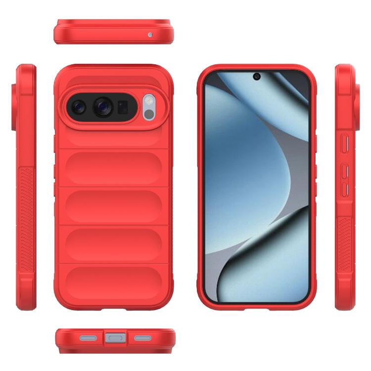 For Google Pixel 10 / 10 Pro 5G Global Magic Shield TPU + Flannel Phone Case