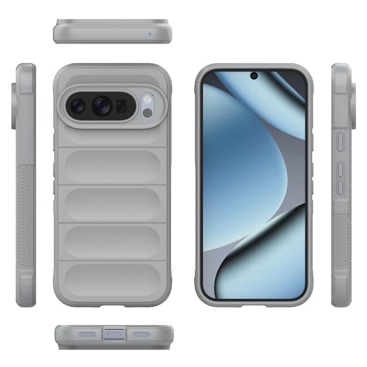 For Google Pixel 10 / 10 Pro 5G Global Magic Shield TPU + Flannel Phone Case