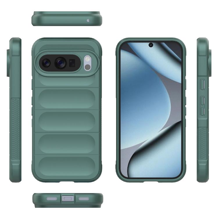 For Google Pixel 10 / 10 Pro 5G Global Magic Shield TPU + Flannel Phone Case