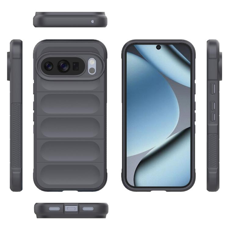 For Google Pixel 10 / 10 Pro 5G Global Magic Shield TPU + Flannel Phone Case
