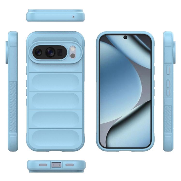 For Google Pixel 10 / 10 Pro 5G Global Magic Shield TPU + Flannel Phone Case