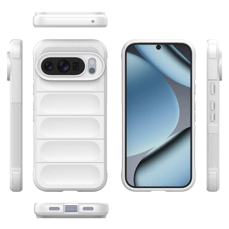 For Google Pixel 10 / 10 Pro 5G Global Magic Shield TPU + Flannel Phone Case