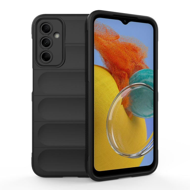 For Samsung Galaxy M14 5G Magic Shield TPU + Flannel Phone Case
