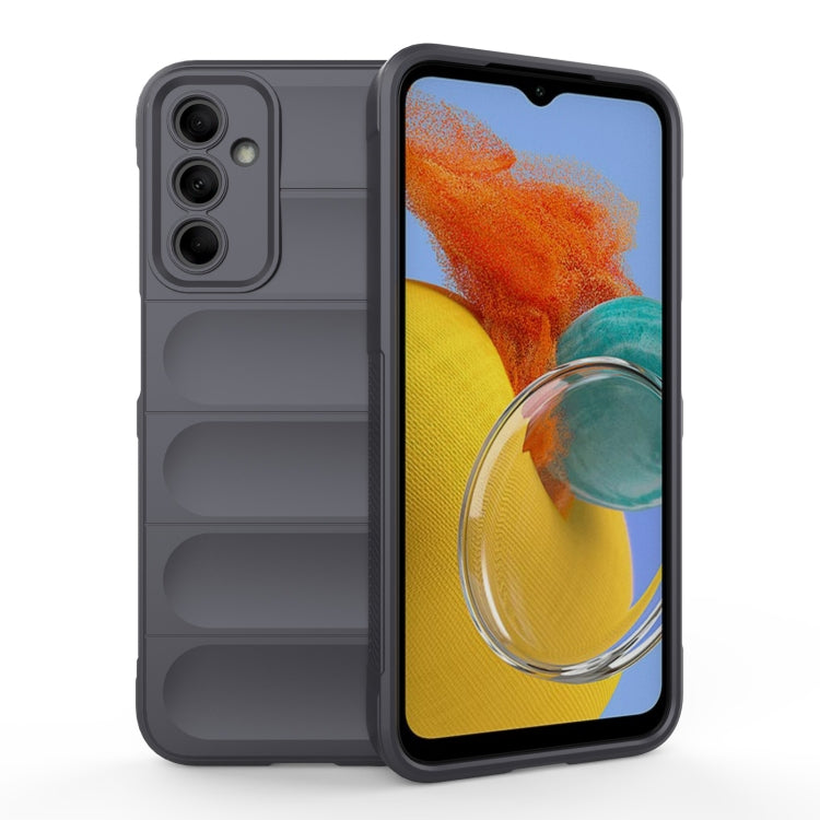 For Samsung Galaxy M14 5G Magic Shield TPU + Flannel Phone Case